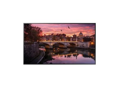 Samsung Monitor Industria QB50R-B, Tamaño 50,Resolución 3840X2160 4K UHD, Brillo 350nit, Contraste: 4000:1  ¤ Certificación contra polvo IP5X,  Características: uso 16 horas/día, altavoces 10Wx2., Web Browser, WiFi, 8GB almacenamiento,Entradas:HDMI 2.0 (2),HDCP 2.2,USB 2.0x2,Garantia 3 años.