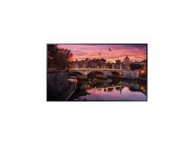 Samsung Monitor Industria  QB50R, Tamaño 50,Resolución 3840X2160 4K UHD, Brillo 350nit, Contraste: 4000:1  ¤ Certificación contra polvo IP5X,  Características: uso 16 horas/día, altavoces 10Wx2., Wi-fi ready, MagicInfo S6, SSSP 6.0, , Web Browser, WiFi, 8GB almacenamiento,Entradas: DVI-D, HDMI 2.0 (2) HDCP2.2 StereoMini jack, DVI/HDI(audio (Commo