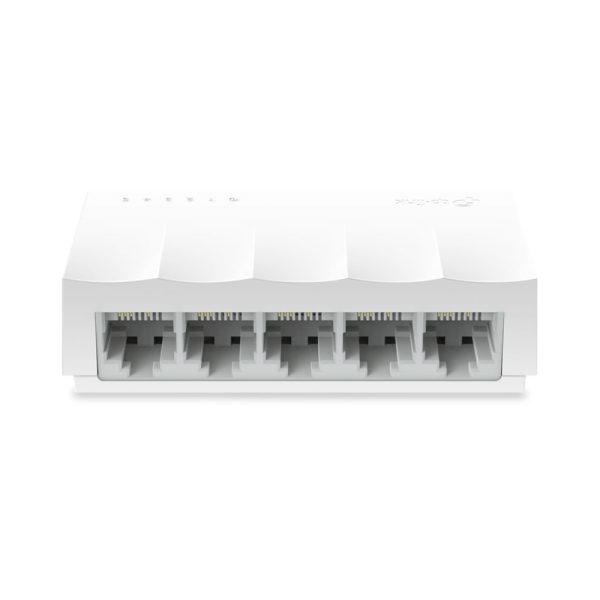 Switch TPLINK de Escritorio de 5 Puertos 10/100M RJ45 Caja de Plástico COLOR Blanco - Imagen 3