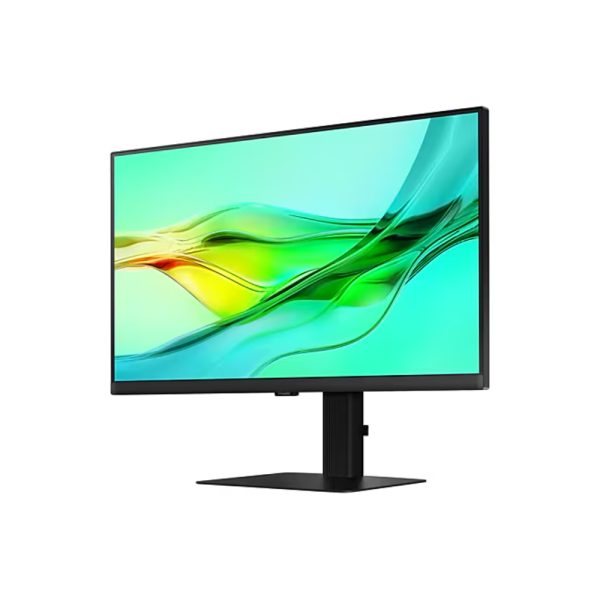 Monitor Samsung Plano  IPS 24 Color:Negro Brillo: 350 cd/m2   Relacion de aspecto 16-9 / Altura Ajustable / Pivot Contraste: 1000:1(Typ.), HDR10 Cobertura sRGB 99% Tipico Resolución: 2560 x 1440  2K Tiempo de Respuesta: 5 ms  tasa de refresco 100 HZ Ángulo de visión (H/V): 178°/178°  SRGB 99% Conectividad: Display Port 1,2, Display Port Out 1.2, U - Imagen 5