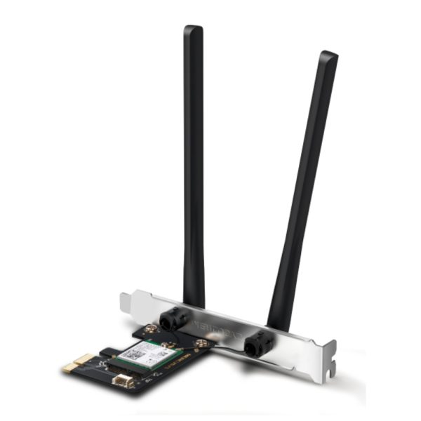 Adaptador de red MERCUSYS PCIe AX3000 Wi-Fi 6 Bluetooth 5.2