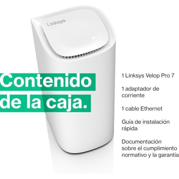 VELOP 1 NODO MESH TRI BAND WIFI 7 MBE7000 BE11000 - Imagen 4