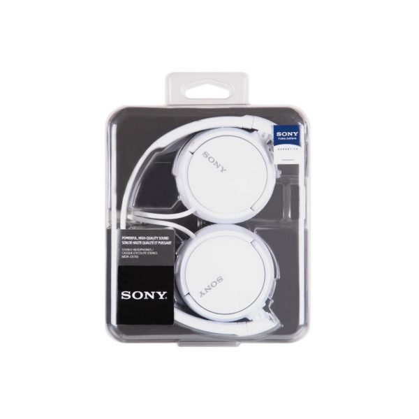 Audífonos Sony de diadema MDR-ZX110 Blanco - Imagen 3