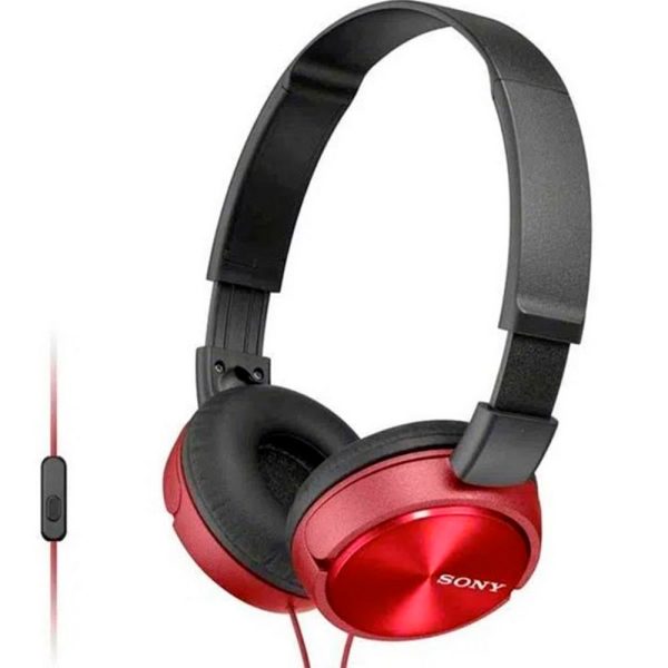 Audífonos de Diadema Sony MDR-ZX310AP - Rojo