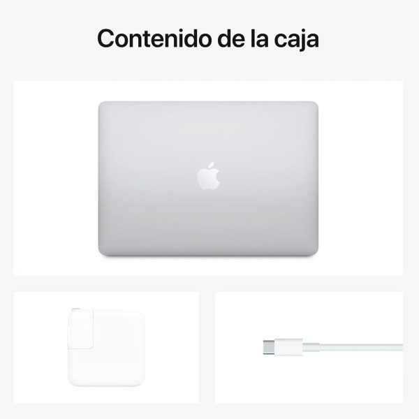 MacBook Air de 13 pulgadas: Chip M1 de Apple con CPU de ocho núcleos y GPU de siete núcleos, 256 GB SSD - Plata - Imagen 5