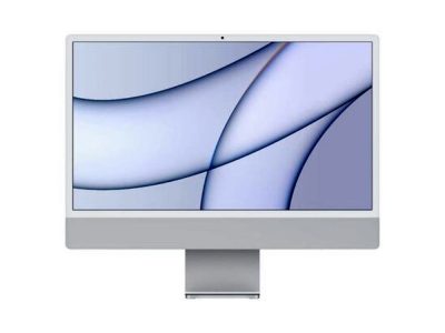 Computador APPLE Mac 24” Pulgadas Todo En Uno Ram 8GB Disco SSD 256GB COLOR Plata