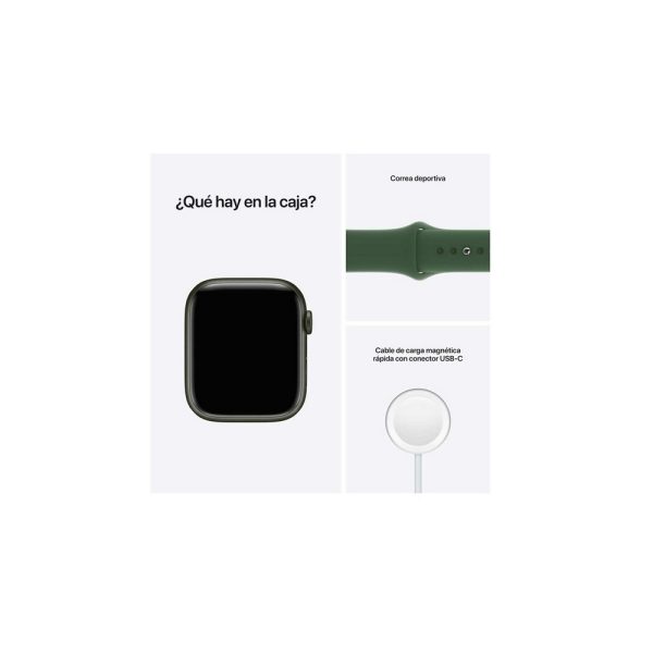 Apple Watch Series 7 (GPS) - Verde Trébol - Imagen 5