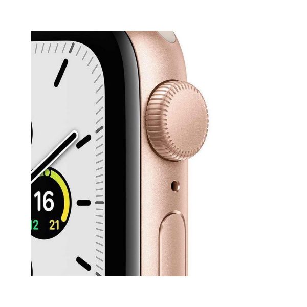 Apple Watch SE (GPS) - Caja de aluminio en oro de 40 mm - Correa deportiva blanco estrella - Talla única - Imagen 3
