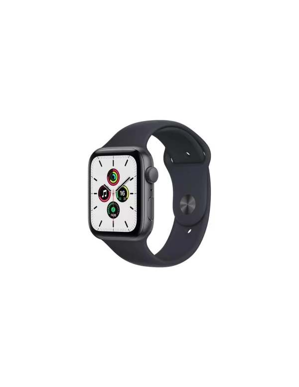 Apple Watch SE (GPS) Caja de aluminio en Gris Espacial de 44 mm Correa deportiva Medianoche