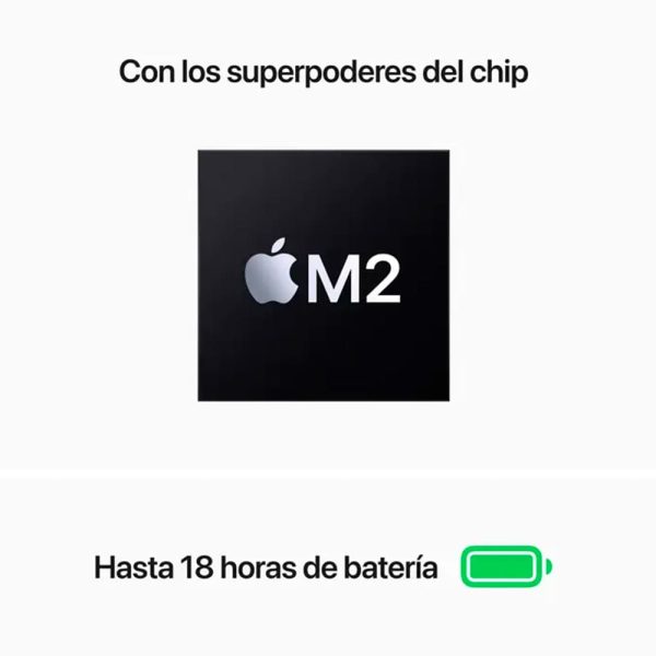 Portatil  APPLE MacBook Air de 13 pulgadas: Chip M2 de Apple - Imagen 5
