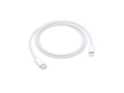 Cable De USB-C APPLE Conector Lightning COLOR Blanco
