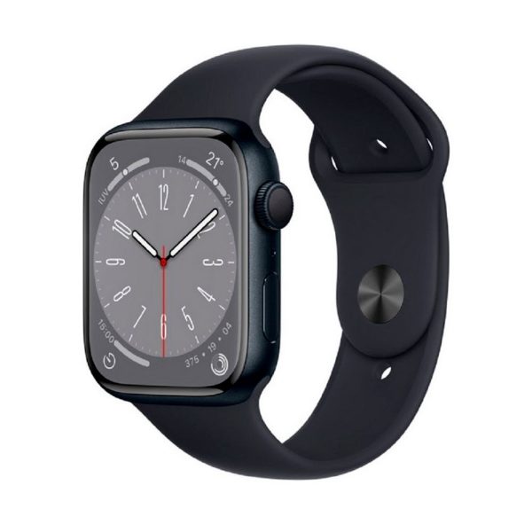 Apple Watch Series 8, Cuenta con Caja de Aluminio, Con GPS, Negro