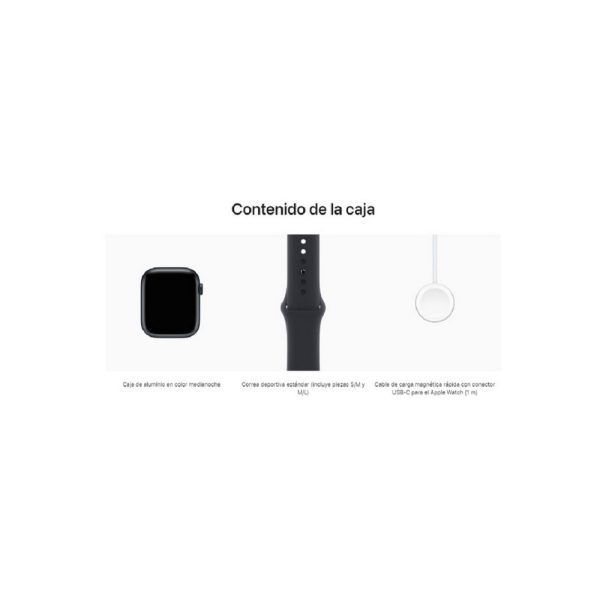 Apple Watch Series 8, Cuenta con Caja de Aluminio, Con GPS, Negro - Imagen 5