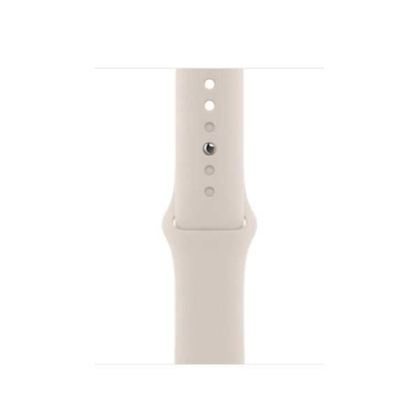 Apple Watch Series 8 (GPS) - Caja de aluminio en blanco estrella de 41 mm - Correa deportiva blanco estrella - Talla única - Imagen 4