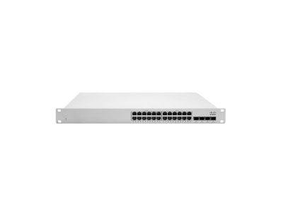 Meraki MS225-24P L2 Stck Cld-Mngd 24x GigE 370W PoE Switch