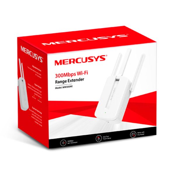 Extensor de Rango MERCUSYS Wifi 300Mbps COLOR Blanco - Imagen 4