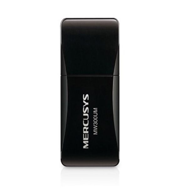 Adaptador Mini MERCUSYS USB 20 Inalámbrico de 300Mbps COLOR Negro - Imagen 3