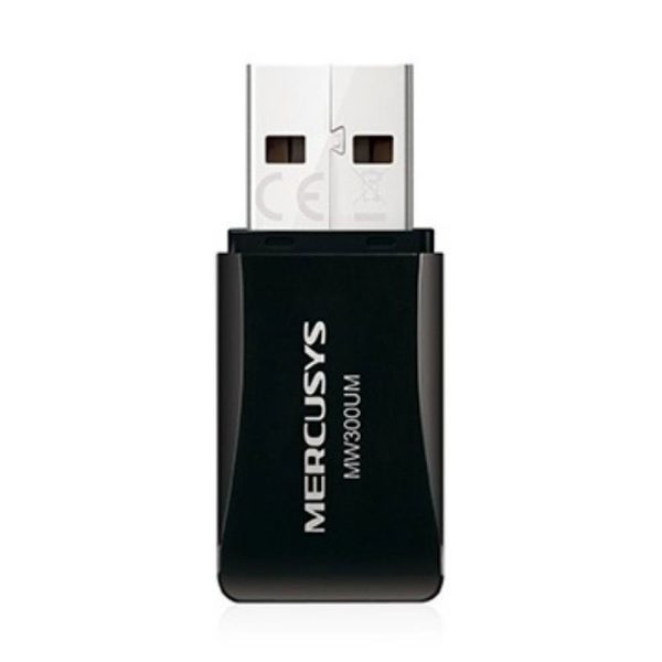 Adaptador Mini MERCUSYS USB 20 Inalámbrico de 300Mbps COLOR Negro - Imagen 4