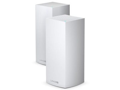 Router Mesh Velop  MX10600  paquete de 2 nodos TriBanda,2,4 GHz y 5 GHz (2),1 Gigabit WAN,4 Gigabit LAN,USB 3.0,Procesador de núcleo Quad a 2,2 GHz,Control desde la aplicación,Memoria Flash: 512MB, RAM: 1GB