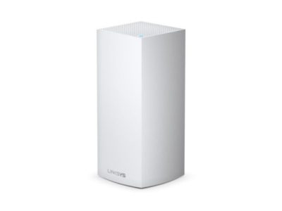 Router Mesh  Velop MX5300 paquete de 1 nodos TriBanda  AX5300 2,4 GHz y 5 GHz (2),1 Gigabit WAN,4 Gigabit LAN,USB 3.0,Procesador de núcleo Quad a 2,2 GHz,Control desde la aplicación,Memoria Flash: 512MB, RAM: 1GB