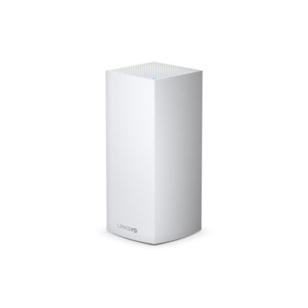 Router Mesh  Velop MX5300 paquete de 1 nodos TriBanda  AX5300 2,4 GHz y 5 GHz (2),1 Gigabit WAN,4 Gigabit LAN,USB 3.0,Procesador de núcleo Quad a 2,2 GHz,Control desde la aplicación,Memoria Flash: 512MB, RAM: 1GB