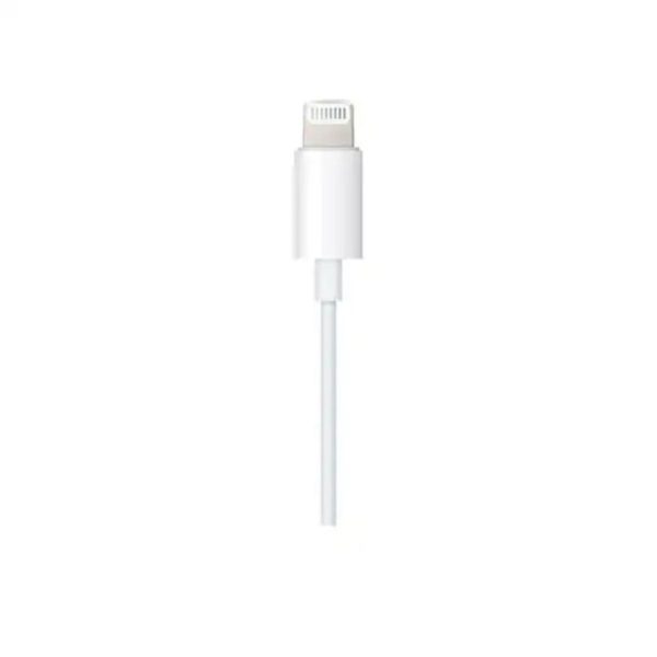 Lightning to 3.5 mm Audio Cable (1.2m) - White - Imagen 3
