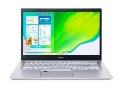 Computador Portátil ACER 14” Pulgadas HD Intel Core i3 RAM 4GB Disco SSD 256 GB COLOR Silver Windows 10 Home