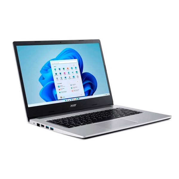 Computador Portátil Acer A314-22-R58U HD R3 3250U 14 4GB/256SSD/Linux Eshell color Silver - Imagen 3