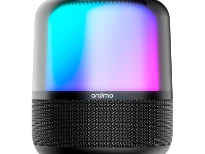 Parlante ORAIMO Soundflow Con Luces de Colores Led COLOR Negro