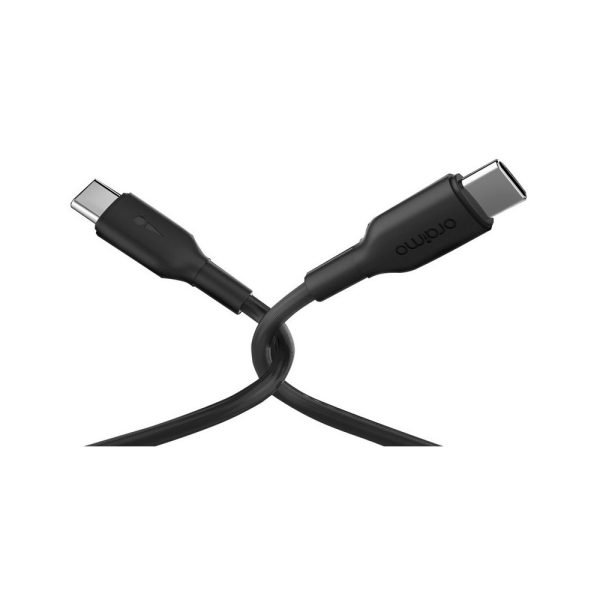 Cable de Datos Oraimo Tipo C a Tipo C 1 Metro Negro - Imagen 4