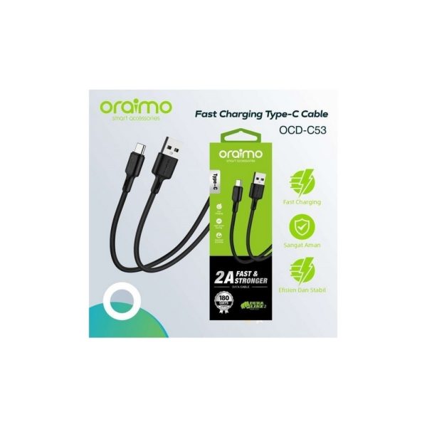Cable USB-C Negro 1 Metro - Imagen 3