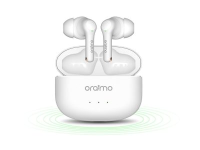 Audífonos inalámbricos Oraimo freepods 3 in-ear blancos