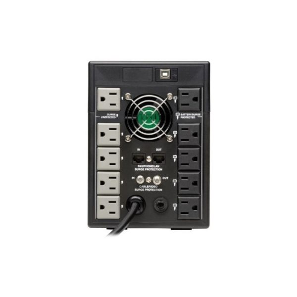 Ups Eaton Line Interactivo TRIPPLITE 1500va/810w 10 Toma Corriente COLOR Negro - Imagen 3