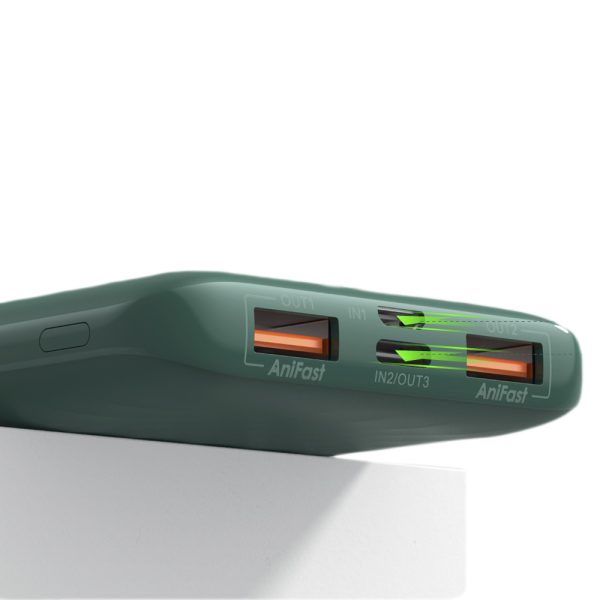 Power Bank Oraimo verde 10000 mAh verde - Imagen 5