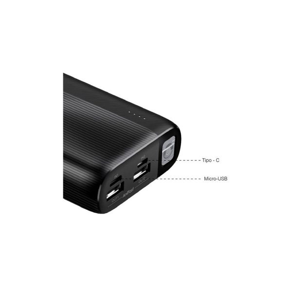 Powerbank carga rápida 20.000 mah Azul - Imagen 4