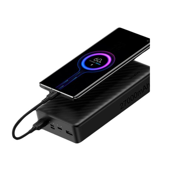 Powerbank carga rápida 27.000 mah negra - Imagen 3