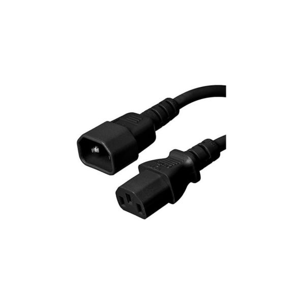 Cable de Alimentación para Servicio Pesado para PDU, C13 a C14 - 15A, 250V, 14 AWG, 1.83 m [6 pies], Negro - Imagen 3