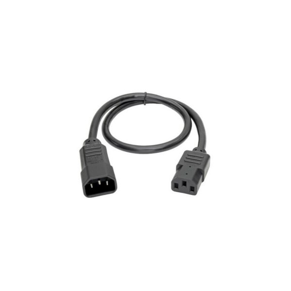 Cable de Alimentación para Servicio Pesado para PDU, C13 a C14 - 15A, 250V, 14 AWG, 1.83 m [6 pies], Negro - Imagen 4