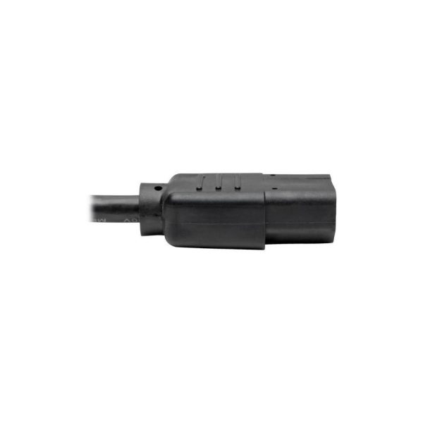 Cable de Alimentación de CA para Computadora de Escritorio, NEMA 5-15P a C13 - 13A, 125V, 16 AWG, 61 cm [2 pies], Negr - Imagen 5