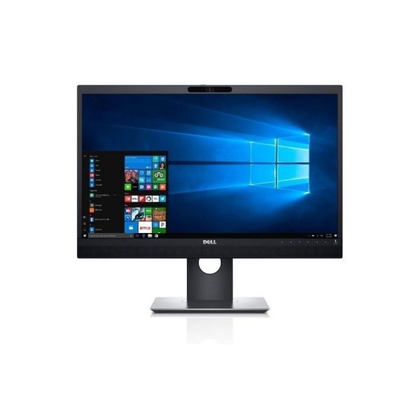 Monitor Dell Video Conferencia 23,8|Camara y Micrófono| Altura Ajustable| VGA, USB, DP y HDMI| Resolución: 1920 x 1080 at 60 Hz| 3 años de Garantía