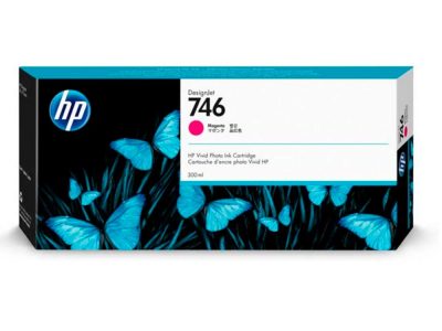 Cartucho de tinta magenta DesignJet HP 746 de 300 ml