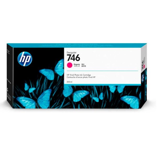 Cartucho de tinta magenta DesignJet HP 746 de 300 ml