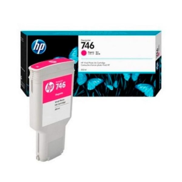 Cartucho de tinta magenta DesignJet HP 746 de 300 ml - Imagen 3