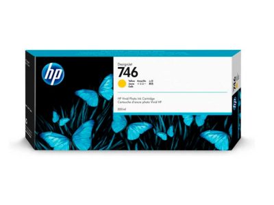 Cartucho de tinta amarilla DesignJet HP 746 de 300 ml