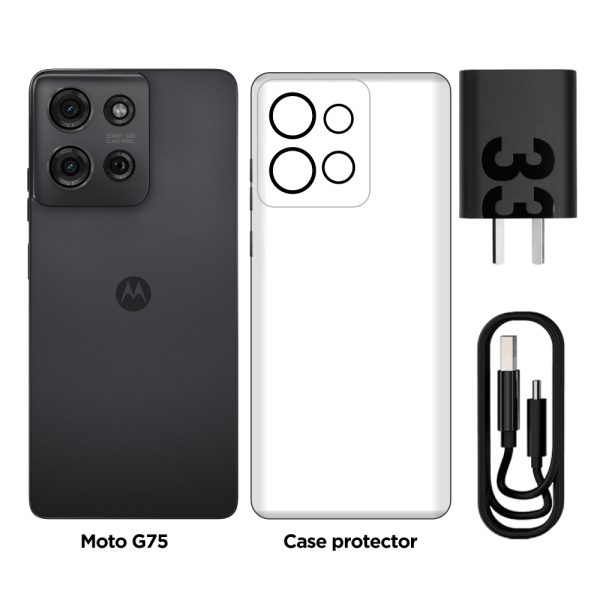 Celular Motorola g75 5G 8GB 256GB Gris Carbón - Imagen 3