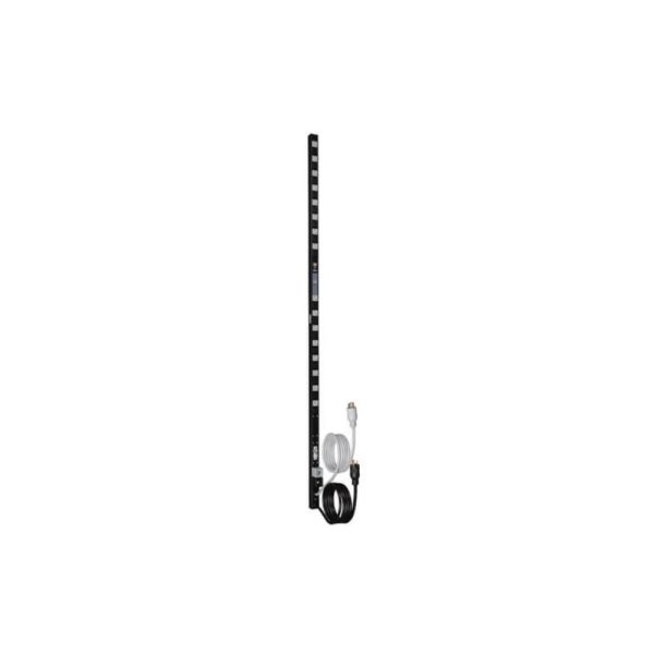 PDU con medidor digital monofásico de 3.8kW, tomacorrientes de 120V (32 5-15/20R), L5-20P y 5-20P, cables de 3 m (10 pies), 0U vertical - Imagen 3
