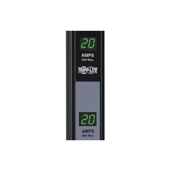 PDU con medidor digital monofásico de 3.8kW, tomacorrientes de 120V (32 5-15/20R), L5-20P y 5-20P, cables de 3 m (10 pies), 0U vertical - Imagen 4