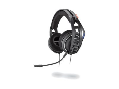 Audífonos Gaming alambricos de diadema con micrófono,NACON PLANTRO-RIG400HSW, Color Blanco, Plug 3.5mm