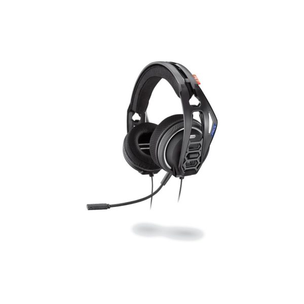 Audífonos Gaming alambricos de diadema con micrófono,NACON PLANTRO-RIG400HSW, Color Blanco, Plug 3.5mm