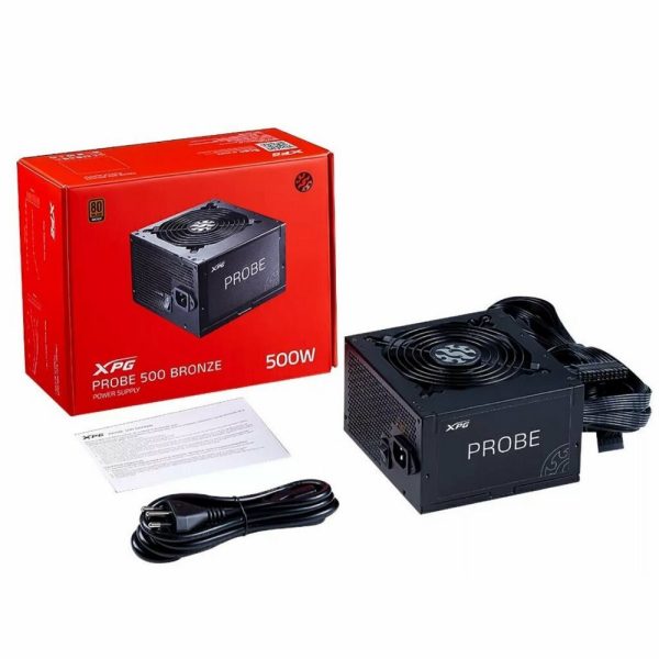 XPG PROBE, Negro, 80+, Bronce, No Modular, 700W, ATX24x1, EPS 8x2, PCIE 6+2x2, SATAx7, 3 Años Garantía - Imagen 3